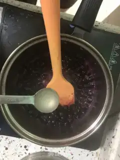 Make Blueberry cheesemus step 3