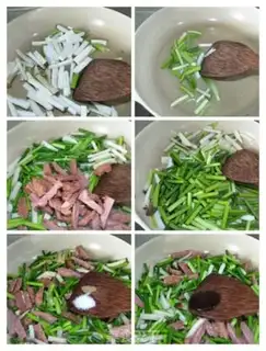 Make Beef abalone with garlic step 4