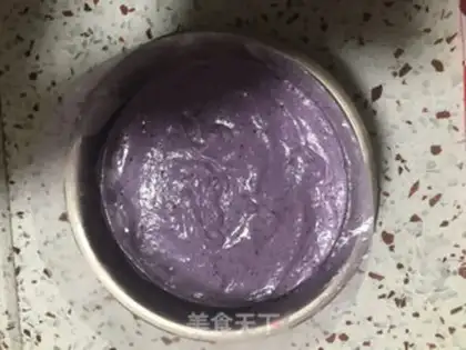 Make Blueberry cheesemus step 16