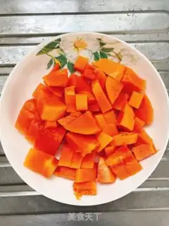 Make Creaming papayas step 0