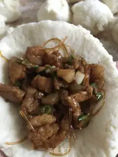 Make Red meat buns step 18