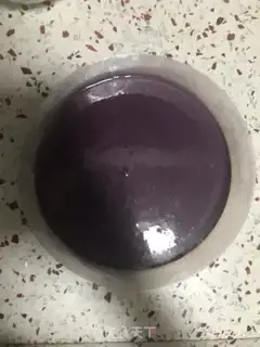 Make Blueberry cheesemus step 23