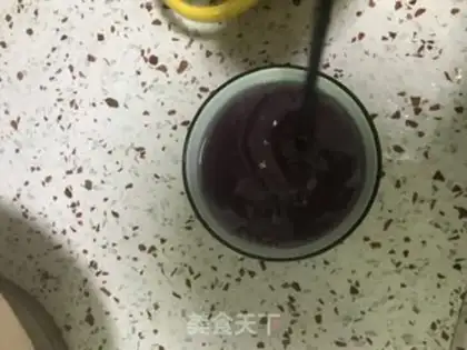 Make Blueberry cheesemus step 26
