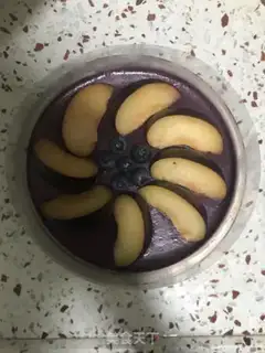Make Blueberry cheesemus step 28
