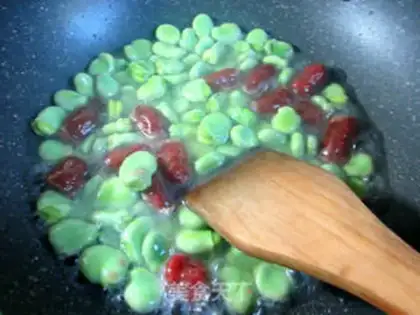 Make Scrambled beans step 5