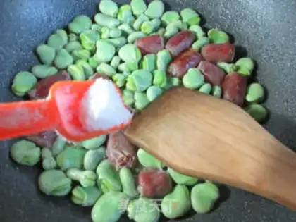 Make Scrambled beans step 6