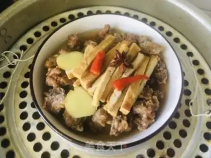 Make Dried tofu step 5