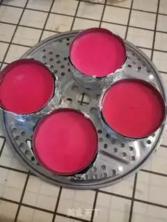 Make Flamingo mousse cake step 10