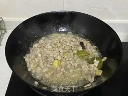 Make Pork rice powder step 3