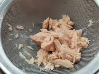 Make Tuna sandwich step 2