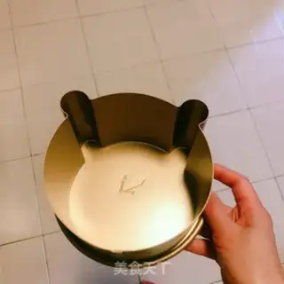 Make Bear toast sandwich step 1