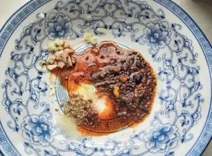 Make Pork rice powder step 9