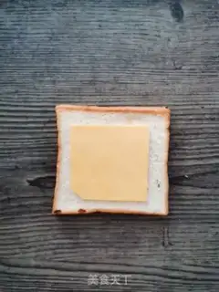 Make Cheese banana toast step 1
