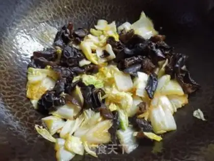 Make Black cabbage step 5