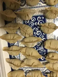Make All-martial mushroom dumplings step 9