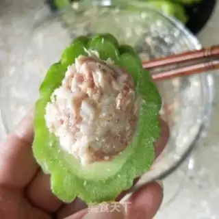 Make Bitter melon step 4