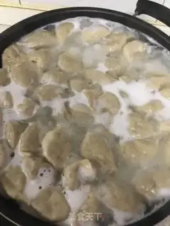 Make All-martial mushroom dumplings step 11