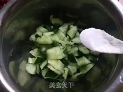 Make Shoot the cucumber step 2