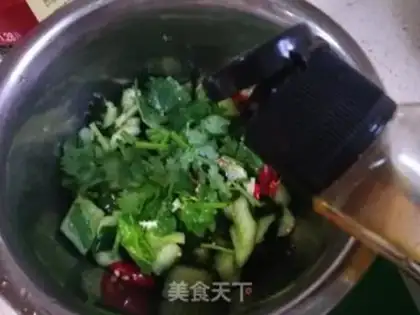 Make Shoot the cucumber step 6