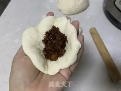 Make Open the sauce bag step 8