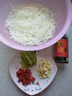 Make Fish sour spicy potatoes step 2