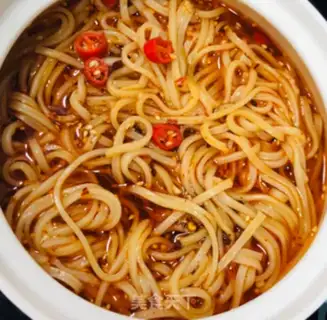 Make Ham noodles step 3