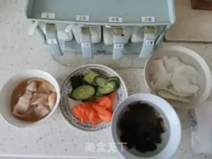 Make Chicken rollers step 1