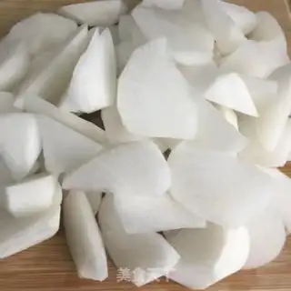 Make A white radish step 4