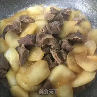 Make A white radish step 7