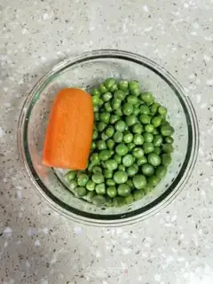 Make Roasted chicken peas step 3