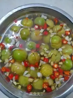 Make An appetizer plum step 2