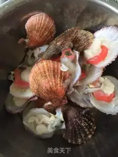 Make Baked scallops step 0