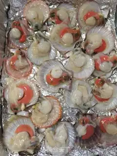 Make Baked scallops step 3