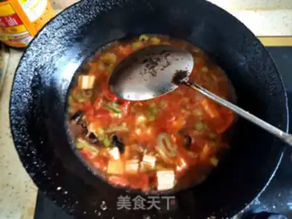 Make Five-coloured noodles step 3