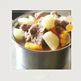 Make Potato corn chop soup step 7