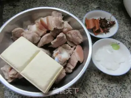 Make Tofu dry-burned tofu step 0
