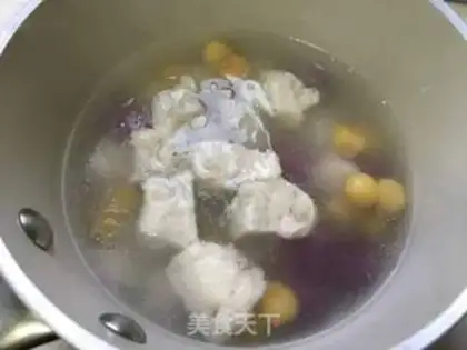 Make Shrimp-year-old pastry soup step 4