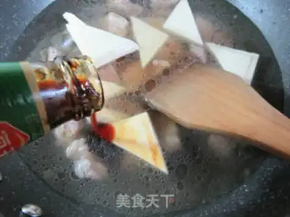 Make Tofu dry-burned tofu step 9