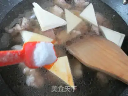 Make Tofu dry-burned tofu step 10
