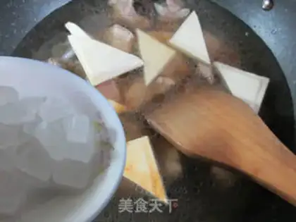 Make Tofu dry-burned tofu step 11