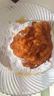 Make Pumpkin buns step 1