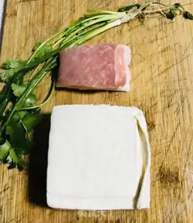 Make Meat and tofu step 0