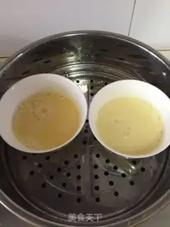 Make Silver fish steamed eggs step 0