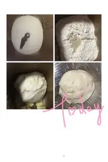 Make Double potato toast step 1