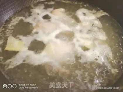 Make Scrambled tore chickens step 1