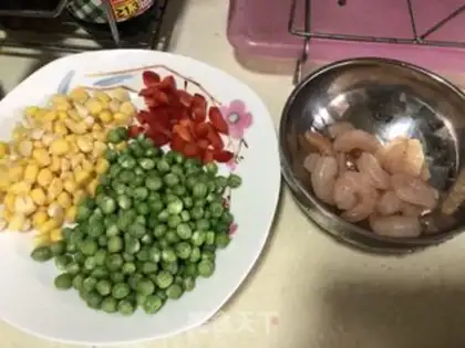 Make Colour shrimp step 1