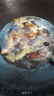 Make Steambone stew for the beans step 7
