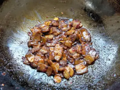Make Pepper back to the pot step 7