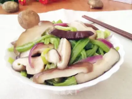Make Scrambled mushrooms step 9