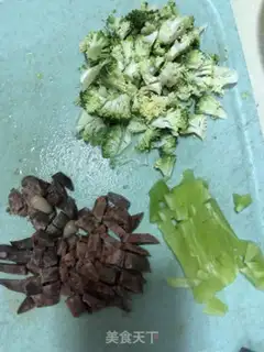 Make Orchid sausage fried rice step 0